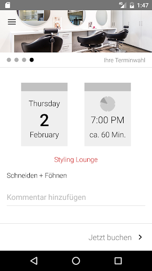 Styling Lounge Airport Screenshot 1