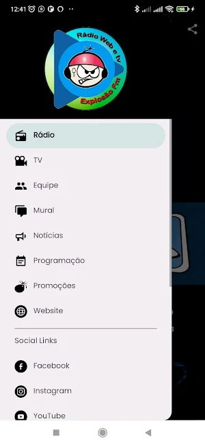 Rádio e TV Explosão Screenshot 1