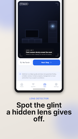 SafeCam: Hidden Camera Finder Screenshot 2