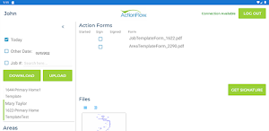 ActionFlow Paperless Screenshot 2