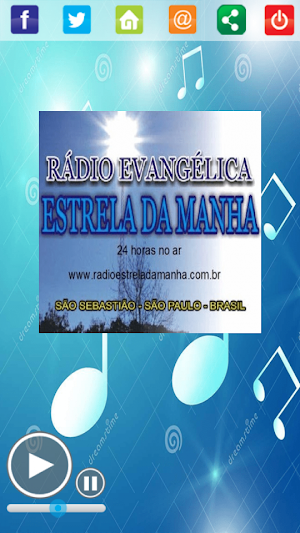 Rádio Evangélica Estrela da Manhã Screenshot 0