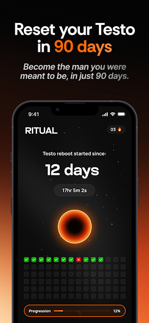Ritual: Testo reset in 90 days Screenshot 0