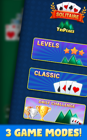 Solitaire Tripeaks - Card Game Screenshot 1