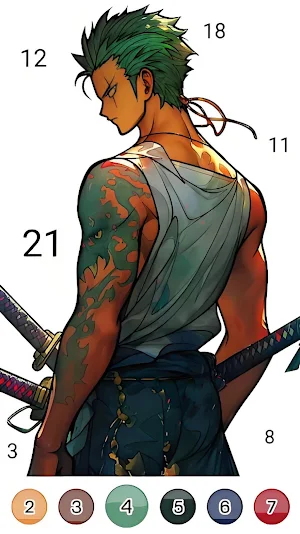 GirlFriend Color By Number Screenshot 2