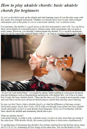How to Play Ukulele Screenshot 1