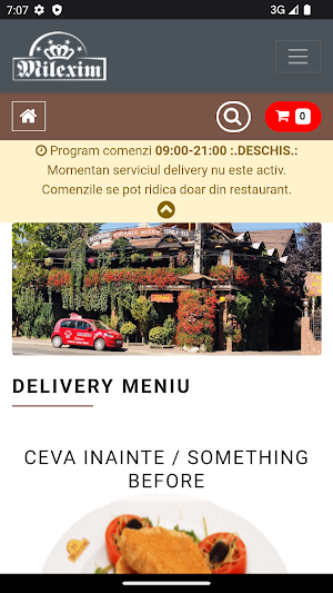 Milexim Delivery Screenshot 1