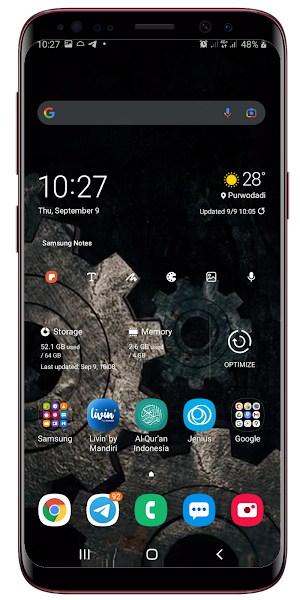 Gears Live Wallpaper Screenshot 2