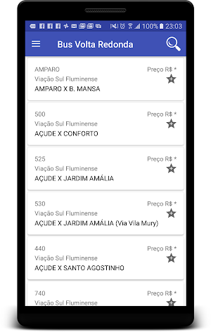 Volta Redonda - Bus Horários Screenshot 2