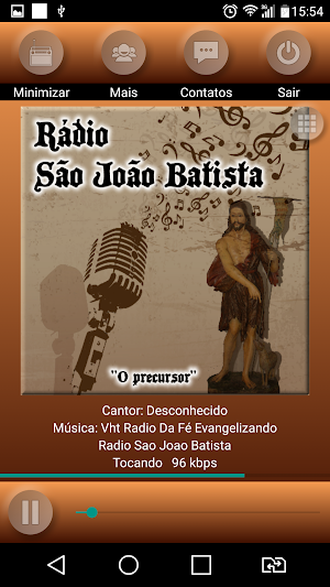Rádio São João Batista Screenshot 2