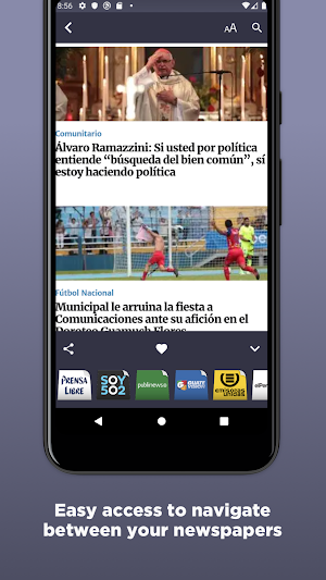 Guatemalan Newspapers Screenshot 2