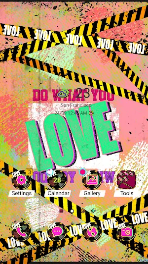 LOVE what you do - Wallpaper Screenshot 0