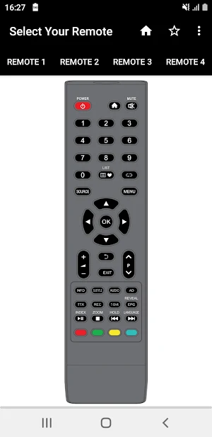 Tesla TV Remote Screenshot 1