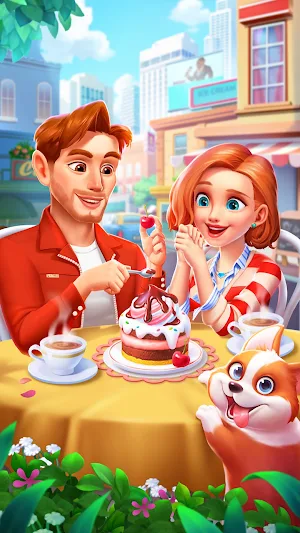 Gossip Cafe Merge Screenshot 0