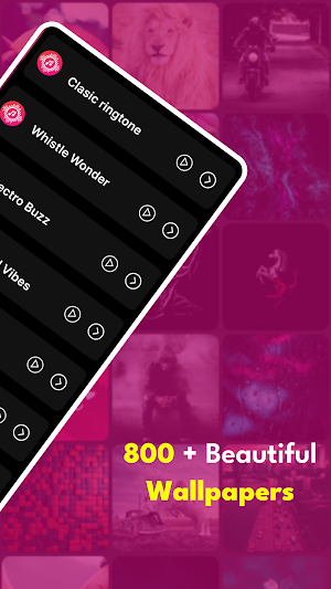 Mobile Ringtones & Wallpapers Screenshot 1