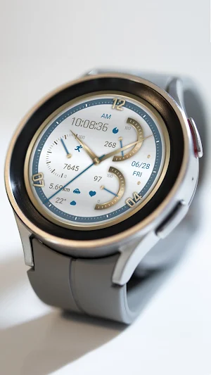 Platinum Quartz For Wear OS Screenshot 3