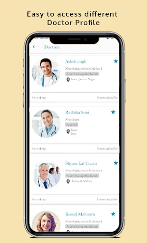 Doctor Plus: Appointment System. Practo Clone Screenshot 1