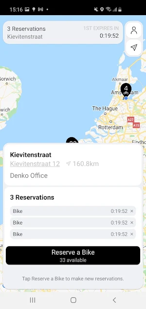 BikeAway Screenshot 1