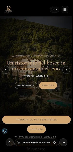 Borgo Incantato-Ristorante Screenshot 2