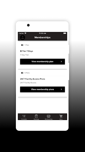Aspen Row Fitness Screenshot 3