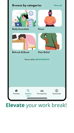 Yoga Break: Yoga at Work Screenshot 1