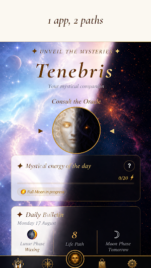 Tenebris: Tarot & Oracle Screenshot 0