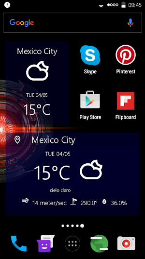 Mexico Weather Screenshot 3