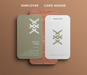 Employee Card Maker Screenshot 0
