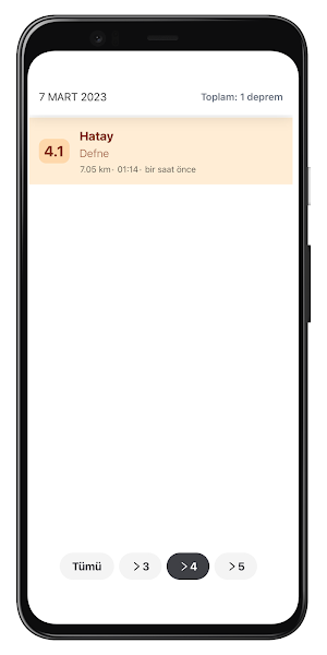 Zelzele | Son 100 Deprem Screenshot 2