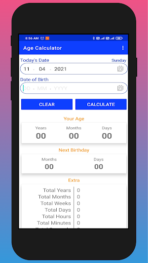 Age Calculator Screenshot 1