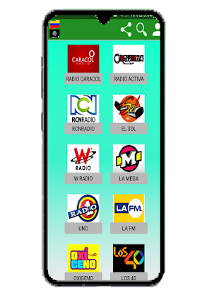 Emisoras de colombia online Screenshot 1
