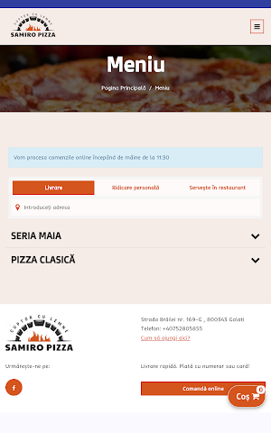 Samiro Pizza Screenshot 2