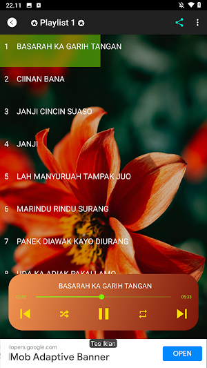 Dangdut Minang Album Koplo Screenshot 1