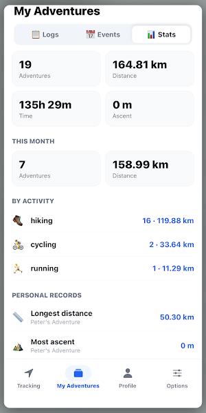 Track My Adventure: GPS Screenshot 3