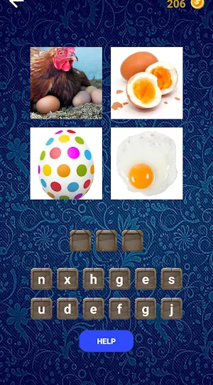 Four pick one word Screenshot 0