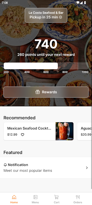 La Costa Seafood & Bar Screenshot 0