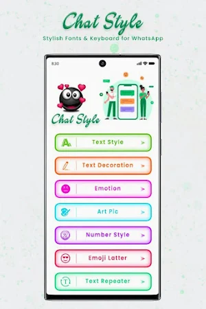 Chat Style - Font For Whatsapp Screenshot 0