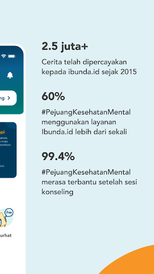 WellMe: Curhat & Konseling Screenshot 1