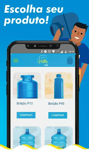 Villa Gás - Gás em Cliques! Screenshot 1