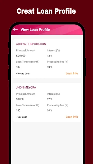 LoanPal - Loan EMI Calculator Screenshot 1