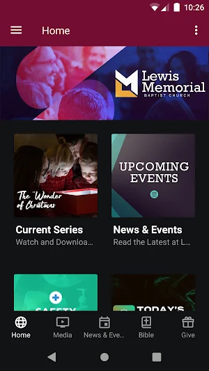 Lewis Memorial Baptist Church Screenshot 0