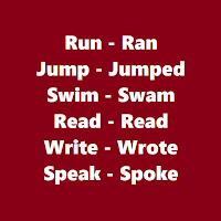 Guess The Past Tense Game