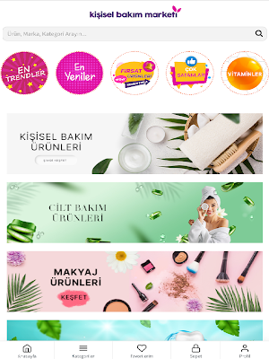 Kişisel Bakım Marketi Screenshot 3