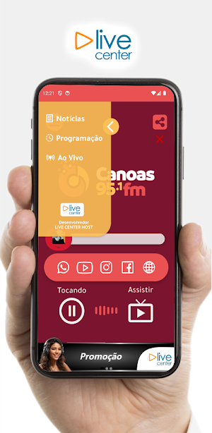 Rádio Canoas FM Screenshot 1