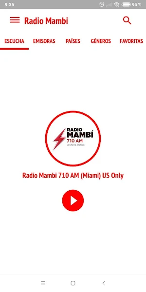 Radio Mambi 710 am Miami Screenshot 0