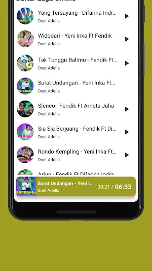 Mp3 Duet Adella Offline Screenshot 3