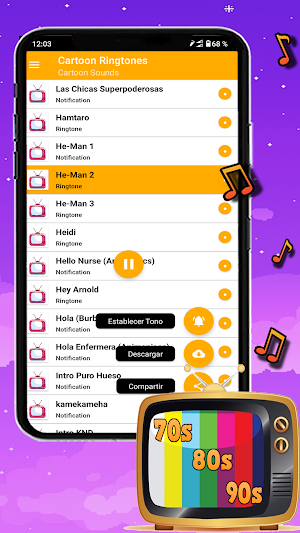 Cartoon Ringtones Screenshot 2