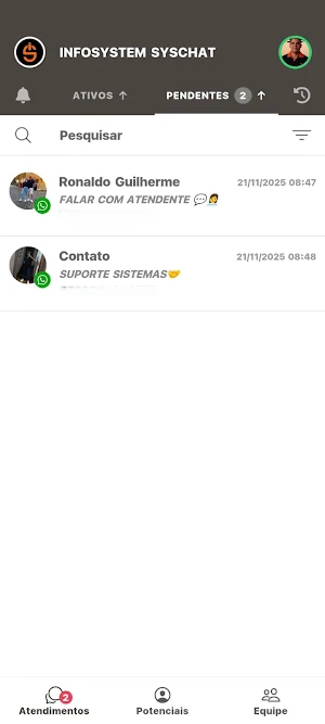 SysChat Screenshot 1