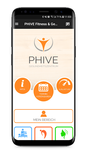 PHIVE Fitness und Gesundheit Screenshot 0