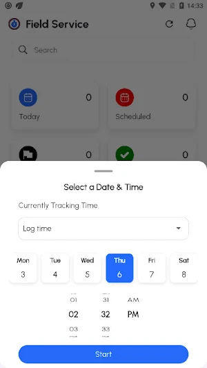 Odoo Field Service Screenshot 3