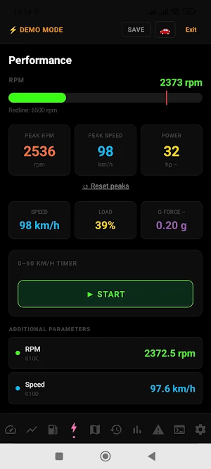 Diag my car OBD2/ELM Screenshot 2